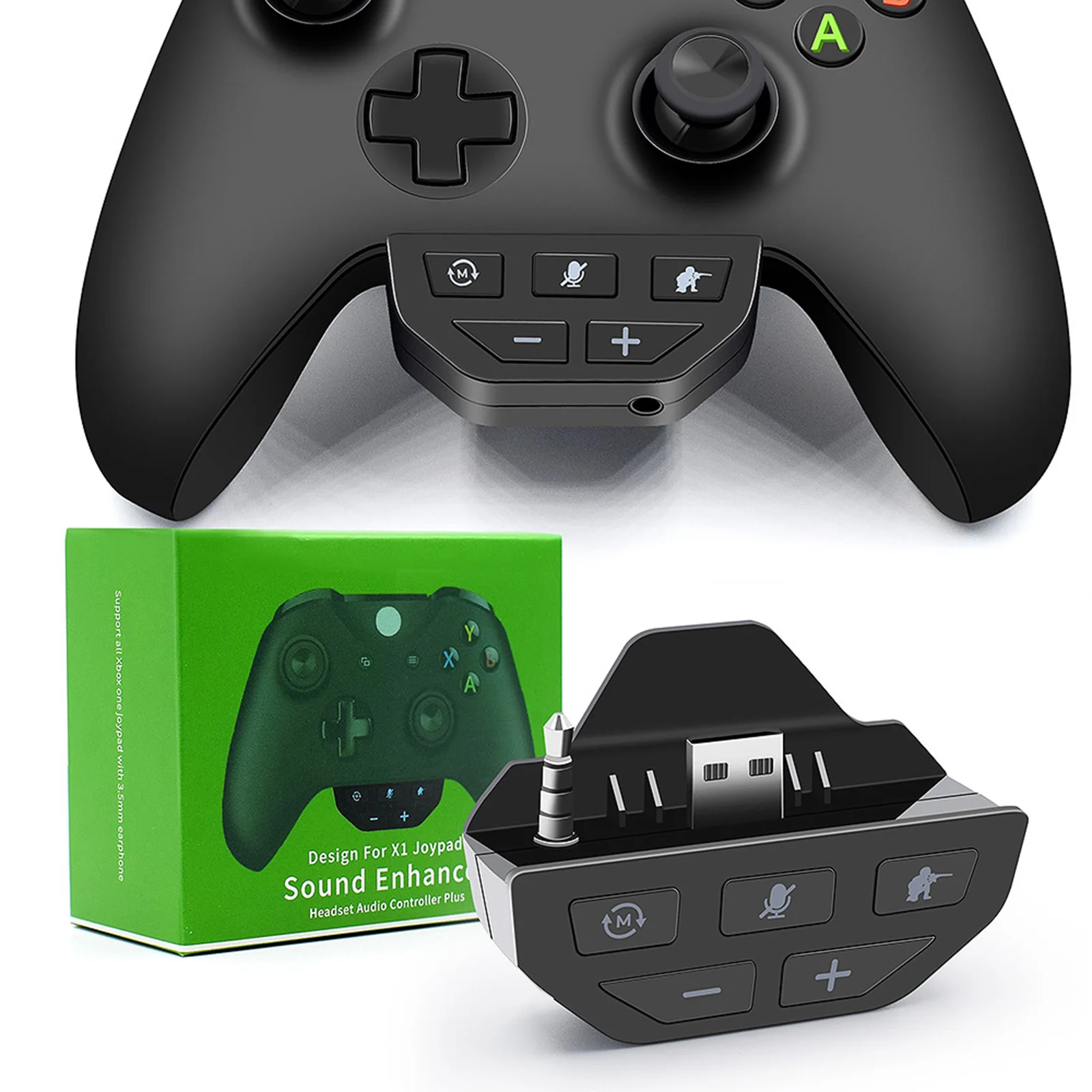 For Xbox One Stereo Headset Adapter Controller Audio Adapters Headphone Converter For Microsoft Xbox One Wireless Gamepad
For Xbox One Stereo Headset Adapter Controller Audio Adapters Headphone Converter For Microsoft Xbox One Wireless Gamepad