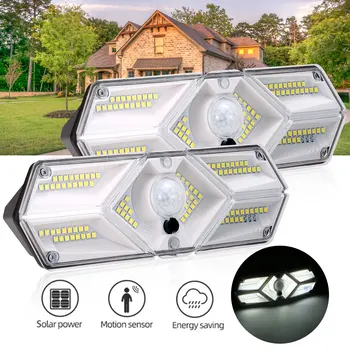 104LED Wide Angle solar Wall Lamp 10M Sensoring Distance 120 Degree Sensoring Angle 6 Luminescent Area outdoor LED solar light
104LED Wide Angle solar Wall Lamp 10M Sensoring Distance 120 Degree Sensoring Angle 6 Luminescent Area outdoor LED solar light