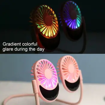 Portable Hand-Free Removable Neckband Fan With 7 Colors LED Light Personal Cooling Fan USB Rechargeable Wearable Fan New*
Portable Hand-Free Removable Neckband Fan With 7 Colors LED Light Personal Cooling Fan USB Rechargeable Wearable Fan New*