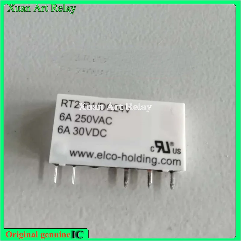 

1pcs/lot 100% original genuine relay: RT2-R1/DC24V 6A 5pins 34.51.7.024.5010 24V