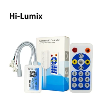 SP601E WS2812B WS2811 Music Controller Built In Mic Dual Signal Addressable Pixels LED RGB Strip Light IOS/Android App DC5V-24
SP601E WS2812B WS2811 Music Controller Built In Mic Dual Signal Addressable Pixels LED RGB Strip Light IOS/Android App DC5V-24