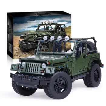 Technic Series Super Sports Car SUV Assembly Wranglers Off-road Car MOC Model Building Blocks MOC Kits Kids Toys
Technic Series Super Sports Car SUV Assembly Wranglers Off-road Car MOC Model Building Blocks MOC Kits Kids Toys