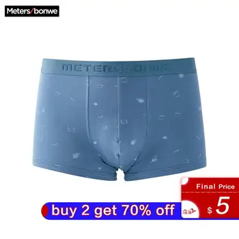 Metersbonwe Boxer Teenagers Male Underwear Men Underpants Male Panties Underwear Comfortable Boxer Home wear 265441
Metersbonwe Boxer Teenagers Male Underwear Men Underpants Male Panties Underwear Comfortable Boxer Home wear 265441