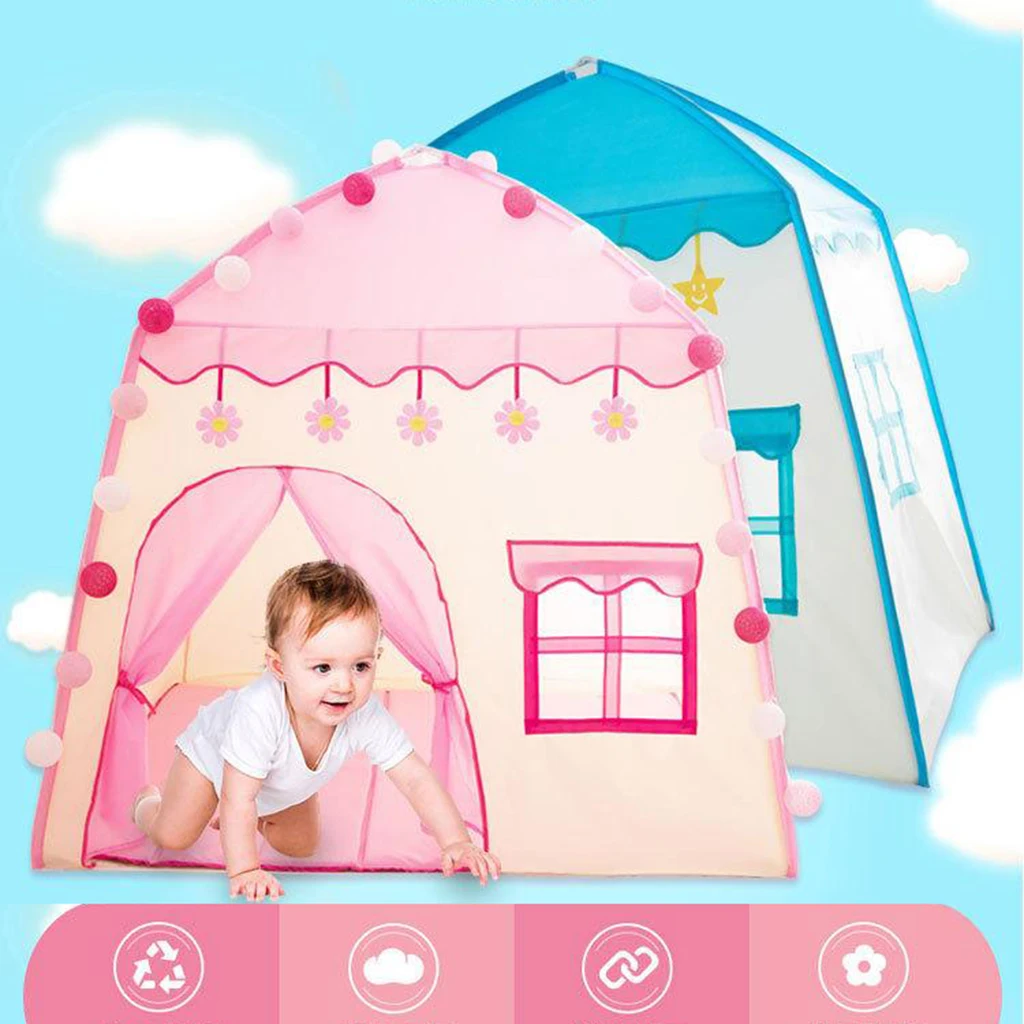 Foldable Kids Play Tent Large Space Baby Tents Home Lawn Birthday Toys Foldable Kids Play Tent Large Space Baby Tents Home Lawn Birthday Toys