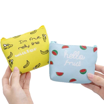 PU Leather Fruit Coin Purse Kawaii Mini Cat Watermelon Pineapple Storage Bag For Girl Gift Earphone Case Cables Holder Handbag
PU Leather Fruit Coin Purse Kawaii Mini Cat Watermelon Pineapple Storage Bag For Girl Gift Earphone Case Cables Holder Handbag