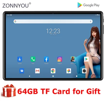 New Version Android 9.0 IPS Screen 10 inch Tablet PC Quad Core 2GB RAM 32GB ROM Wifi Bluetooth GPS Tablet 10.1‘ With Free Gifts
New Version Android 9.0 IPS Screen 10 inch Tablet PC Quad Core 2GB RAM 32GB ROM Wifi Bluetooth GPS Tablet 10.1‘ With Free Gifts