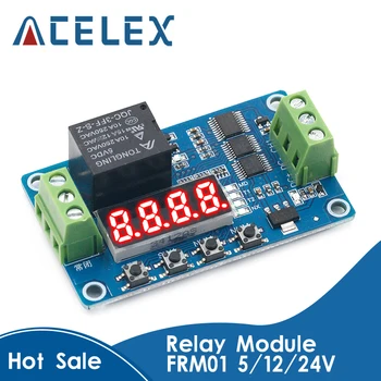 DC 5V/12V/24V Multifunction Relay PLC Cycle Delay Time Timer Switch Self-lock Module PLC Home Automation Delay Module Board
DC 5V/12V/24V Multifunction Relay PLC Cycle Delay Time Timer Switch Self-lock Module PLC Home Automation Delay Module Board