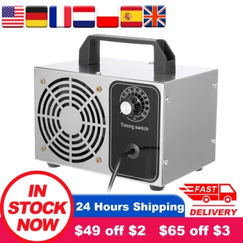 24g/h Ozone Generator 220V Ozonator Machine Air Purifier Air Cleaner Deodorizer Ozone Disinfection Machine Air Filter Purifier
24g/h Ozone Generator 220V Ozonator Machine Air Purifier Air Cleaner Deodorizer Ozone Disinfection Machine Air Filter Purifier