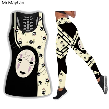 Anime Manga Spirited Away No Face 3D Print Tanktop Women Sexy Vest Girl Fashion HipHop Tops Workout Clothes ropa mujer Oversized 
Anime Manga Spirited Away No Face 3D Print Tanktop Women Sexy Vest Girl Fashion HipHop Tops Workout Clothes ropa mujer Oversized