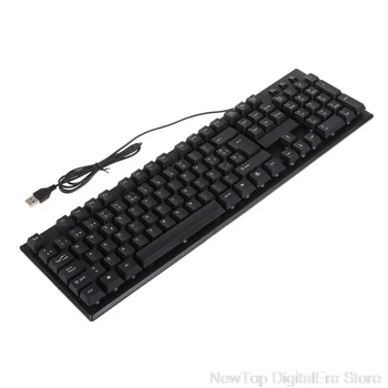 USB Wired Silent Keyboard Waterproof Office 104 Keys Keyboard for Desktop Ju27 20 Dropship
USB Wired Silent Keyboard Waterproof Office 104 Keys Keyboard for Desktop Ju27 20 Dropship
