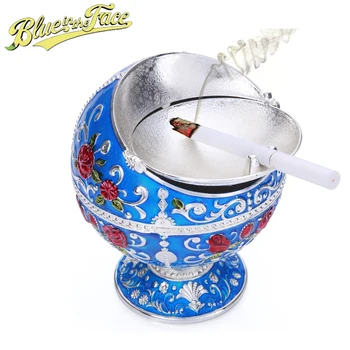 Silver Standing Ashtray With Cover Luxury Windproof Ash Tray with rotating lid for Car and Home Gadget
Silver Standing Ashtray With Cover Luxury Windproof Ash Tray with rotating lid for Car and Home Gadget