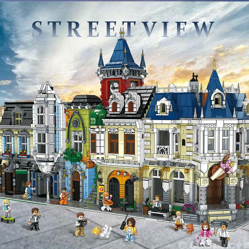 Zhegao QL0919-24 City Stree View Series Corner Mall Old Pub Building Block Architecture Model Brick Toy for Children
Zhegao QL0919-24 City Stree View Series Corner Mall Old Pub Building Block Architecture Model Brick Toy for Children