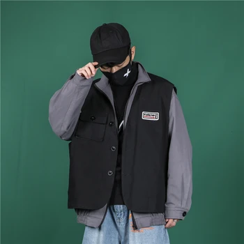 2019 Autumn New Korean Version Of European And American Style Casual Loose Fake Two-piece Jacket Coat Large Size
2019 Autumn New Korean Version Of European And American Style Casual Loose Fake Two-piece Jacket Coat Large Size