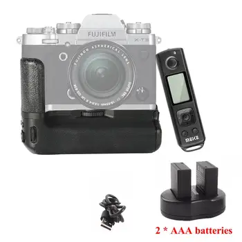 Meike MK-XT3 Pro Vertical Shooting Battery Grip for Fujifilm X-T3 with 2.4G Hz Wireless Remote Control with W126 Battery Kit
Meike MK-XT3 Pro Vertical Shooting Battery Grip for Fujifilm X-T3 with 2.4G Hz Wireless Remote Control with W126 Battery Kit