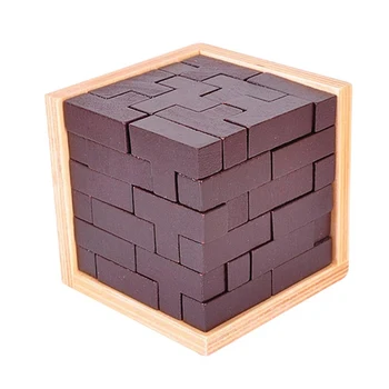 IQ Brain Teaser Kong Ming Lock 3D Wooden Building Classical Disassembly Handmade Vintage Puzzle Toys For Adults Kids 
IQ Brain Teaser Kong Ming Lock 3D Wooden Building Classical Disassembly Handmade Vintage Puzzle Toys For Adults Kids