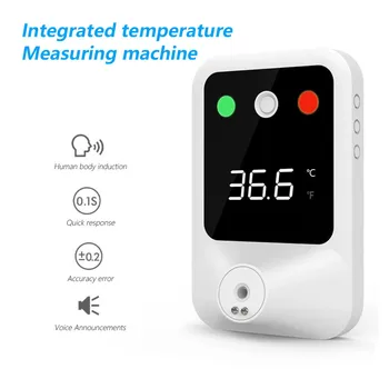 Wall-mounted D6 Termometro digital infrarojo Non-Contact Forehead Thermometer for fever sensor household термометр бесконтактн
Wall-mounted D6 Termometro digital infrarojo Non-Contact Forehead Thermometer for fever sensor household термометр бесконтактн