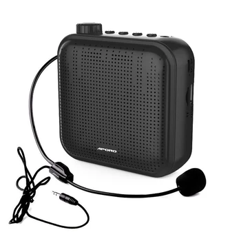 New 12W Wearable Megaphone 1200 MAh Portable Voice Amplifier for Teaching Promotion Tourist Guide Mini Wired Headset Microphone 
New 12W Wearable Megaphone 1200 MAh Portable Voice Amplifier for Teaching Promotion Tourist Guide Mini Wired Headset Microphone