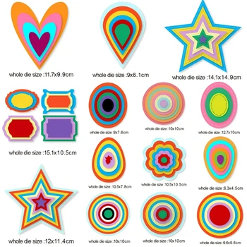 Oval Circle Heart Basic Border Frame 2020 Metal Cutting Dies for DIY Scrapbooking Photo Album Decor Embossing Paper Card Crafts
Oval Circle Heart Basic Border Frame 2020 Metal Cutting Dies for DIY Scrapbooking Photo Album Decor Embossing Paper Card Crafts