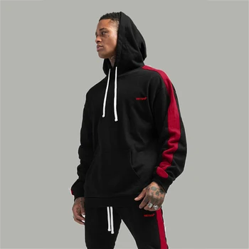 OA 2019 Men's Fashion Fitness Contrast Color Hooded Sweatshirts Bodybuilding Workout Long Sleeve Hoodies Tracksuit Tops For Men 
OA 2019 Men's Fashion Fitness Contrast Color Hooded Sweatshirts Bodybuilding Workout Long Sleeve Hoodies Tracksuit Tops For Men