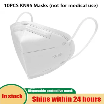 10PCS Kn95 Face Mask PM2.5 Anti-fog Strong Dust Protective Mouth Mask Respirator Reusable Mascarillas Masque
10PCS Kn95 Face Mask PM2.5 Anti-fog Strong Dust Protective Mouth Mask Respirator Reusable Mascarillas Masque