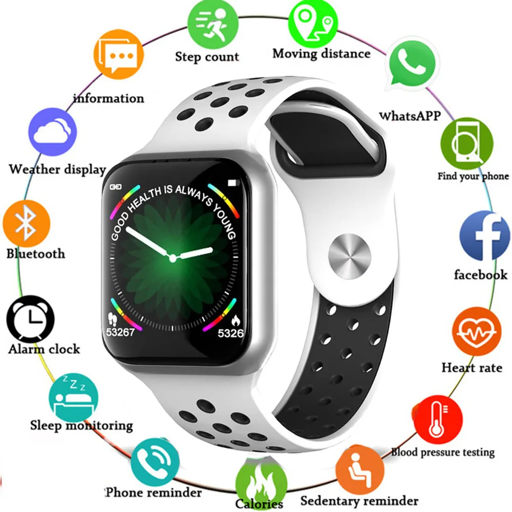 Color Screen 1.3" Fitness Smart Bracelet Heart Rate Monitor Blood Pressure Spo2 Sport Tracker for Men Women Child Newest Watch
Color Screen 1.3" Fitness Smart Bracelet Heart Rate Monitor Blood Pressure Spo2 Sport Tracker for Men Women Child Newest Watch