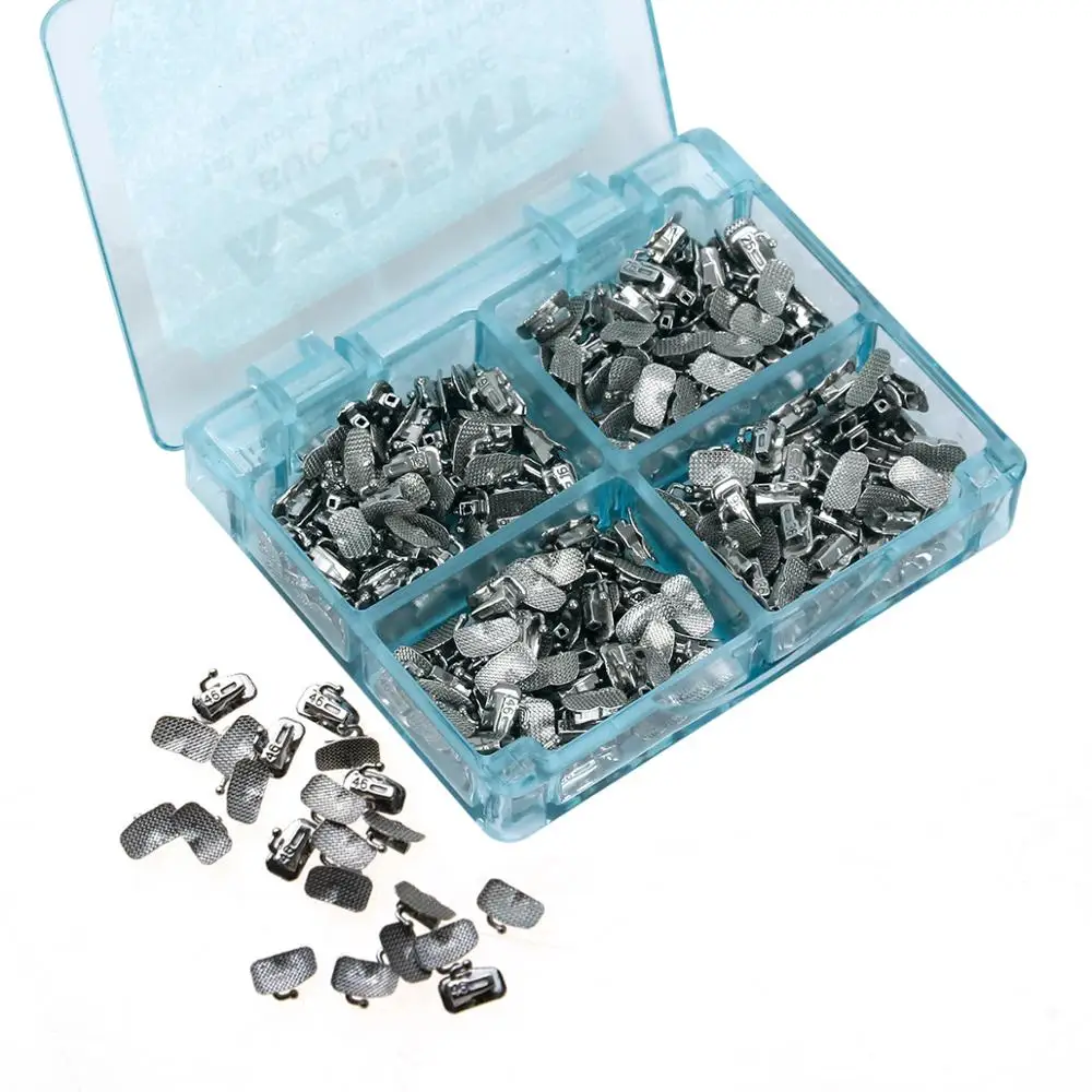200pcs/Box Dental Orthodontic Bondable Buccal Tube Roth 0.018/0.022 Split Welding Non-Convertible Single Tube For 1st/2nd Molar
200pcs/Box Dental Orthodontic Bondable Buccal Tube Roth 0.018/0.022 Split Welding Non-Convertible Single Tube For 1st/2nd Molar
