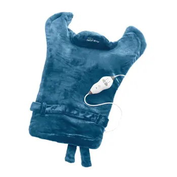 Thermapulse Relief Wrap Burgundy Extra-Long Massaging Heat Wrap heated shawl combines soothing heat and massage 
Thermapulse Relief Wrap Burgundy Extra-Long Massaging Heat Wrap heated shawl combines soothing heat and massage