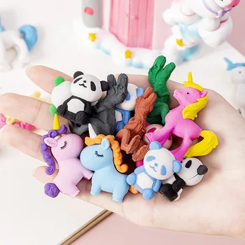 5pcs/pack Panda Dinosaur Horse Animal Rubber Eraser Pencil Eraser for Test Study Kids Stationery Supplies Office School
5pcs/pack Panda Dinosaur Horse Animal Rubber Eraser Pencil Eraser for Test Study Kids Stationery Supplies Office School