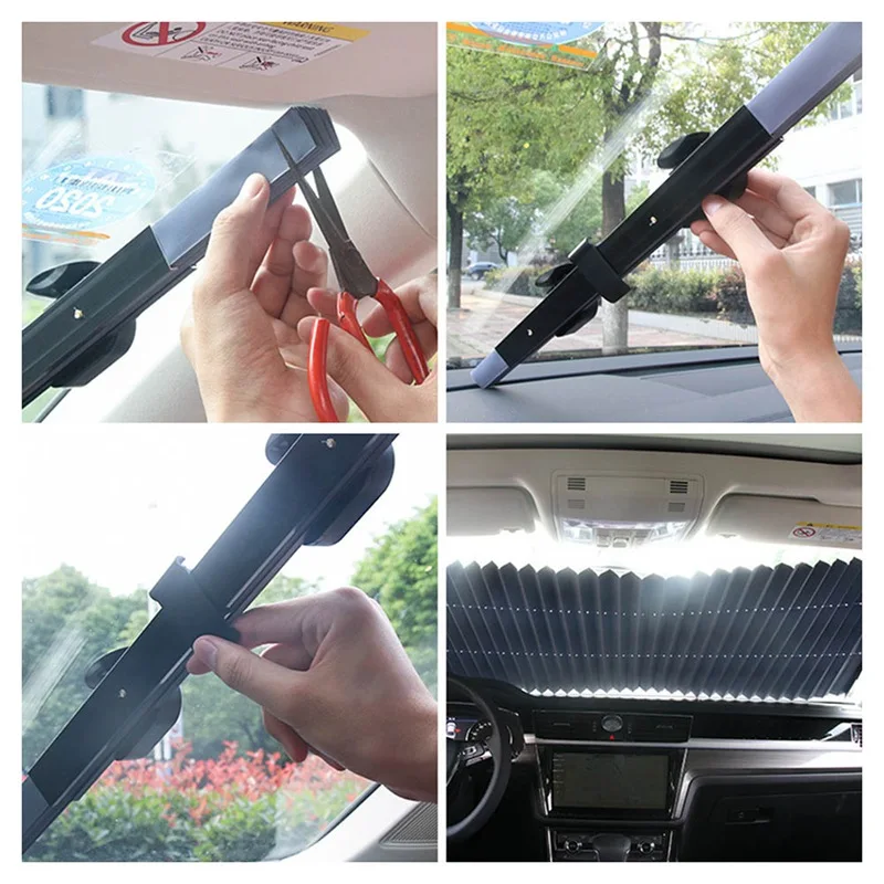 Car Window Sunshade Retractable Windshield Sunshade Cover Shield Curtain Foldable Auto Sun Shade Block Anti-UV Car Window Shade
Car Window Sunshade Retractable Windshield Sunshade Cover Shield Curtain Foldable Auto Sun Shade Block Anti-UV Car Window Shade