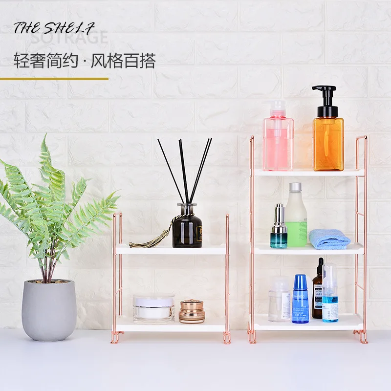 Rose Gold Iron Art Nordic Makeup Organizer Basket Multifunctional Home Storage Dressing Table Makeup Cosmetic Organizer Shelf
Rose Gold Iron Art Nordic Makeup Organizer Basket Multifunctional Home Storage Dressing Table Makeup Cosmetic Organizer Shelf