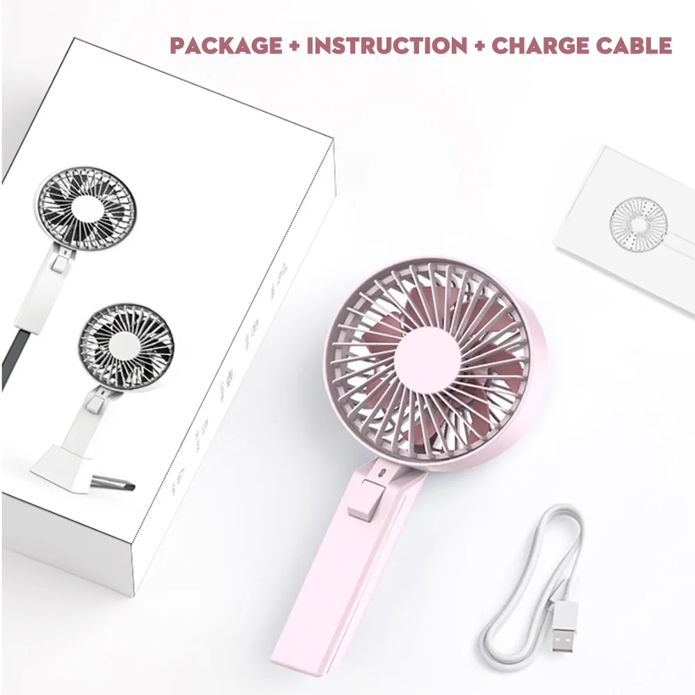 Mini Fan Outdoor Handheld Personal USB Rechargeable Portable Fan Cooler with Strap Adjustable 3 Speed for Office Travel
Mini Fan Outdoor Handheld Personal USB Rechargeable Portable Fan Cooler with Strap Adjustable 3 Speed for Office Travel