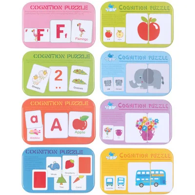 Baby Early Education Card Tear Rotten Cognitive Iron Box Toy Infants Educational Matching Puzzle Board
Baby Early Education Card Tear Rotten Cognitive Iron Box Toy Infants Educational Matching Puzzle Board