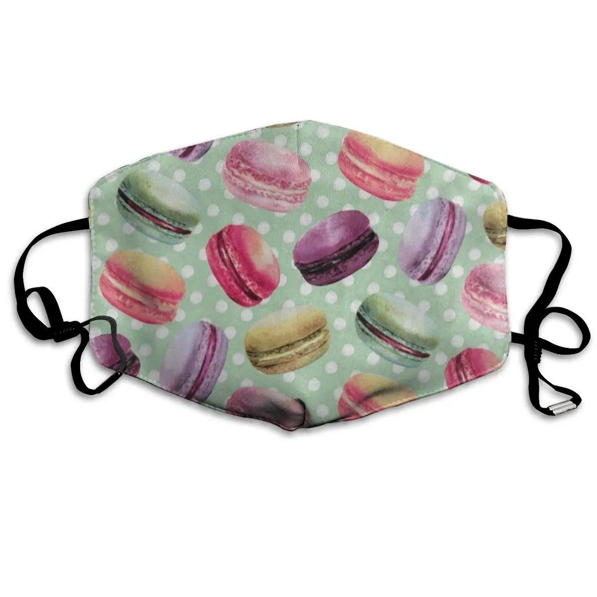 Face Mask Watercolor Macaron Cake Polka Dot Designer Cycling Half Face Earloop Face Mask for Women
Face Mask Watercolor Macaron Cake Polka Dot Designer Cycling Half Face Earloop Face Mask for Women