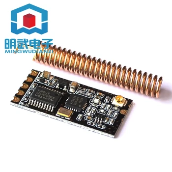 GT-38 wireless single chip serial port module SI4438/4463 433M distance 1200 meters UART interface
GT-38 wireless single chip serial port module SI4438/4463 433M distance 1200 meters UART interface