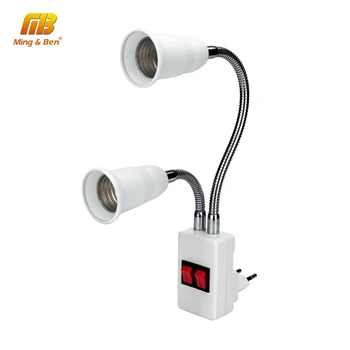 LED Lamp Base Double E27 Socket AC85-265V max 60W Adjustable Adapter EU US Plug Light Bulb Fitting Energy Saving Lampada Holder
LED Lamp Base Double E27 Socket AC85-265V max 60W Adjustable Adapter EU US Plug Light Bulb Fitting Energy Saving Lampada Holder