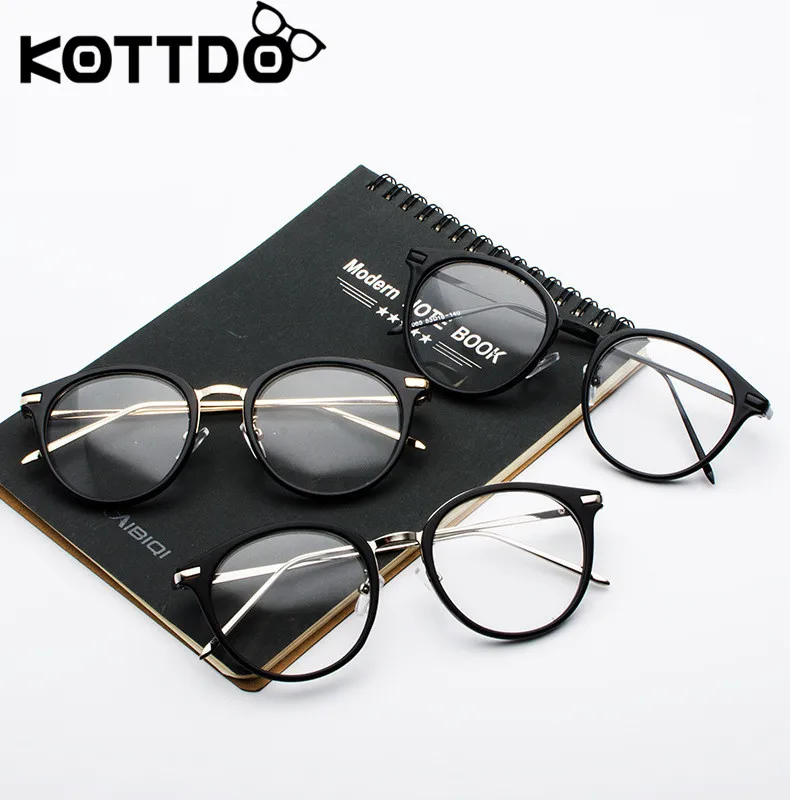 KOTTDO Vintage Metal Eyeglasses Frame Women Round Prescription Eye Glasses Frame Men Computer Clear Decoration Glasses Gafas De
KOTTDO Vintage Metal Eyeglasses Frame Women Round Prescription Eye Glasses Frame Men Computer Clear Decoration Glasses Gafas De