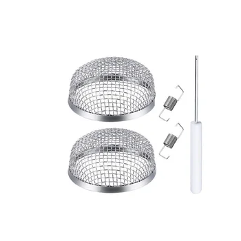 SPEORX RUIYYT 2PCS RV Vent Camper Stainless Steel Cover Net Flying Insect Bug Furnace Screen
