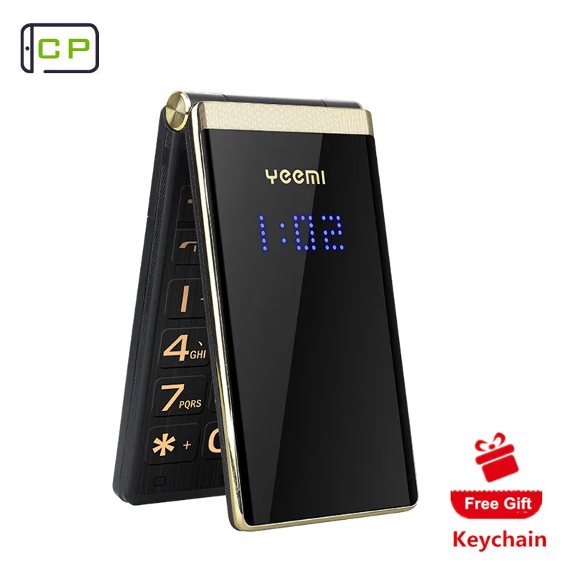 Телефон-раскладушка YEEMI M2-C GSM 2 84 дюйма вибрация быстрый набор MP3 Bluetooth мобильный