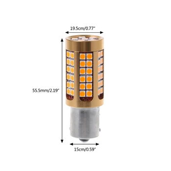 1pc BAU15S 3030 78SMD Canbus LED Car Turn Signal Light Bulb Amber Yellow 2018 R2LC
1pc BAU15S 3030 78SMD Canbus LED Car Turn Signal Light Bulb Amber Yellow 2018 R2LC