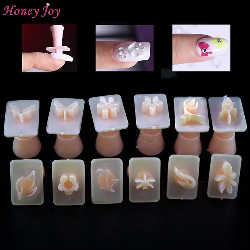 12 шт. штампы для акриловых ногтей|art stamper|nail art stamperstamping tool |