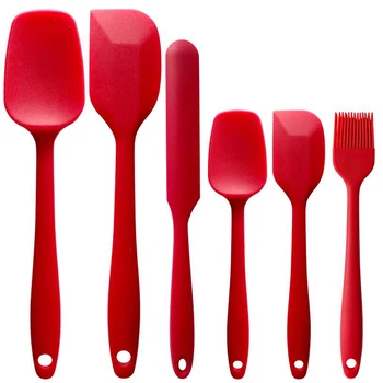 6Pcs Cooking Tools Set Non-Stick Cooking Spoon Spatula Ladle Silicone Heat-Resistant Cream Scraper Kitchen Tools
6Pcs Cooking Tools Set Non-Stick Cooking Spoon Spatula Ladle Silicone Heat-Resistant Cream Scraper Kitchen Tools