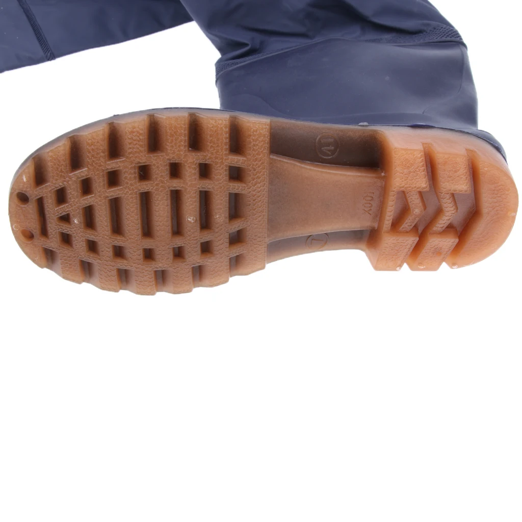 Men Waterproof Fishing Waders Stocking Foot Wader Lightweight Fishing Pants Various Size