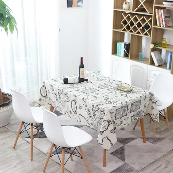 Cotton Linen Tablecloths Rectangle Table Cloth Washable Dust-Proof Table Cover for Dining Room Living Room Kitchen Decoration
Cotton Linen Tablecloths Rectangle Table Cloth Washable Dust-Proof Table Cover for Dining Room Living Room Kitchen Decoration