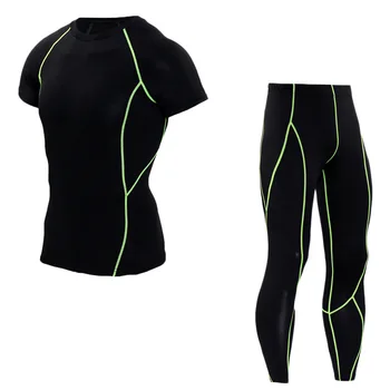 Men's Moisture Wicking and Quick-drying Pants Suit Black Line Trousers Round Neck Running Sports Fitness Training Tight T-shirt
Men's Moisture Wicking and Quick-drying Pants Suit Black Line Trousers Round Neck Running Sports Fitness Training Tight T-shirt