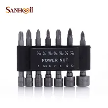 14in1 1/4" Shank Hex Screwdrivers Nutdrivers Accessories Set Nut Driver Socket Bits Power Electric Drill Repair Tools ZM56
14in1 1/4" Shank Hex Screwdrivers Nutdrivers Accessories Set Nut Driver Socket Bits Power Electric Drill Repair Tools ZM56