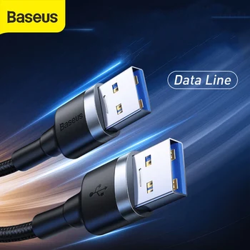 Baseus 5Gdps USB Cable to USB 3.0 Micro-B for Samsung Computer TV 4TB Hard Disk High Speed 2A Phone Data USB Charging Cables