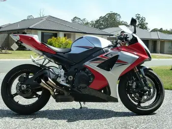 GSXR 1000 Red Silver Black Injection Fairing Kit for 2007-2008 Suzuki GS-XR GSX-R 1000
GSXR 1000 Red Silver Black Injection Fairing Kit for 2007-2008 Suzuki GS-XR GSX-R 1000