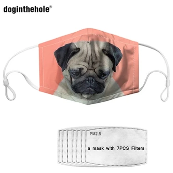 Doginthehole Pug Dog Cute Women Mouth Mask Dust Proof Reusable Kids Half Face Face Mask Prevent Bacteria 7 Filters Paper masque
Doginthehole Pug Dog Cute Women Mouth Mask Dust Proof Reusable Kids Half Face Face Mask Prevent Bacteria 7 Filters Paper masque