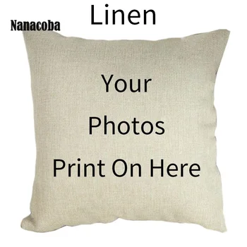 DIY Customize Linen Cushion Cover Photo Customized Throw Pillow Home Decorative Printing Pillowcase Sofa Cushion
DIY Customize Linen Cushion Cover Photo Customized Throw Pillow Home Decorative Printing Pillowcase Sofa Cushion