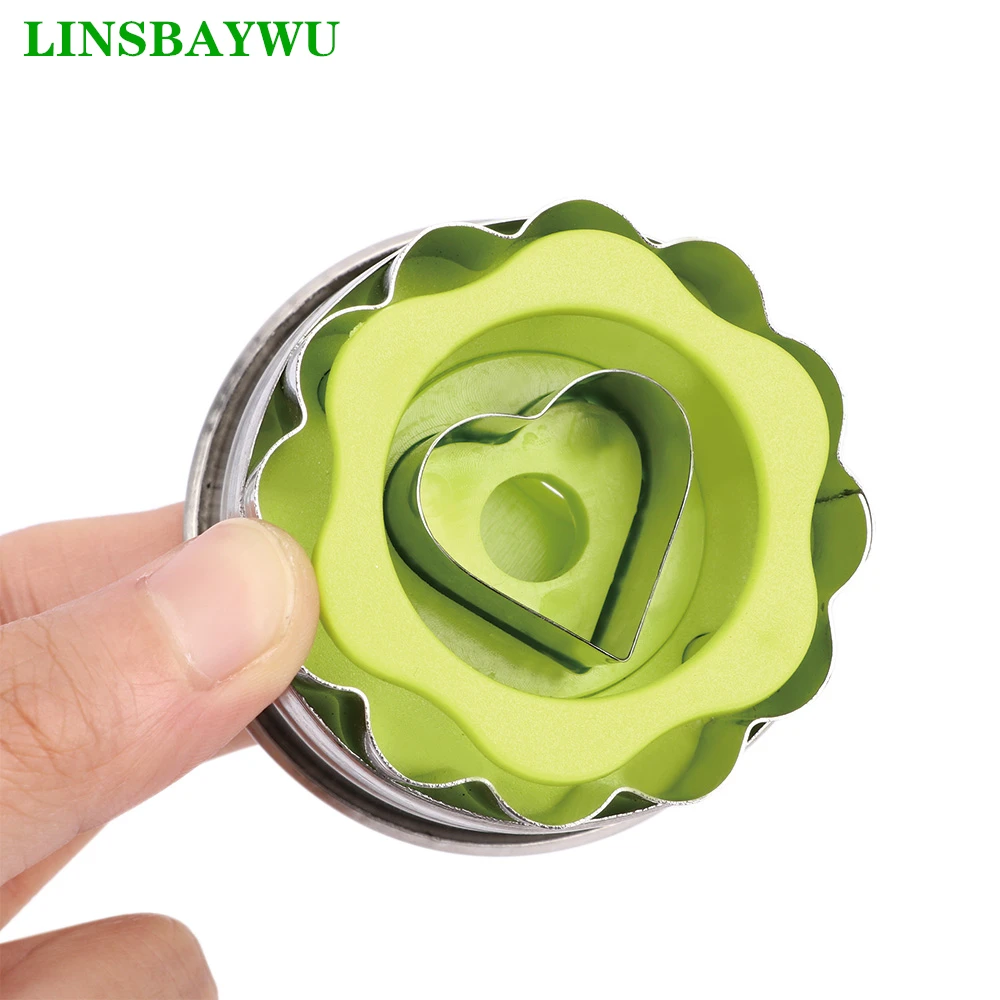 Stainless Steel Flower Shape Vegetable Fruit Cutter Mold Slicer Dough Cake Cookies Cutting Shape Cake Baking Tools biscuit mold
Stainless Steel Flower Shape Vegetable Fruit Cutter Mold Slicer Dough Cake Cookies Cutting Shape Cake Baking Tools biscuit mold